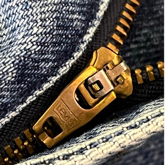 Vintage Levi's Jeans Orange Tab 951 | Made in USA | Relaxed Tapered Leg Denim - Picture 6 of 11